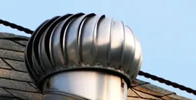 attic fan installation services with professionally installed roof ventilation unit in Chico, CA