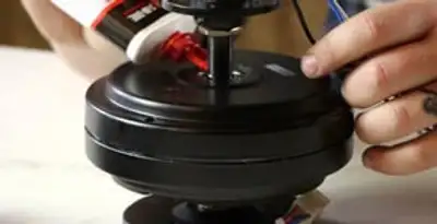 Ceiling fan motor repair and internal component adjustment in Chico, CA