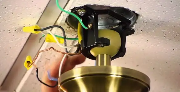 Ceiling fan wiring repair and electrical connection service in Chico, CA