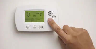 Digital thermostat installation with precise temperature programming in Chico, CA