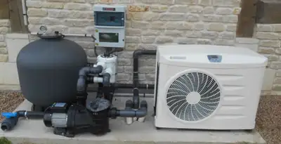 electric heater installation services with connected outdoor heating system equipment in Chico, CA
