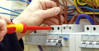 electrician services performing professional electrical panel wiring and connections in Chico, CA