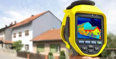 home energy audit service performing exterior thermal inspection to identify energy loss in Chico, CA