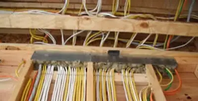 new construction wiring services with organized electrical rough-in performed by licensed electricians in Chico, CA